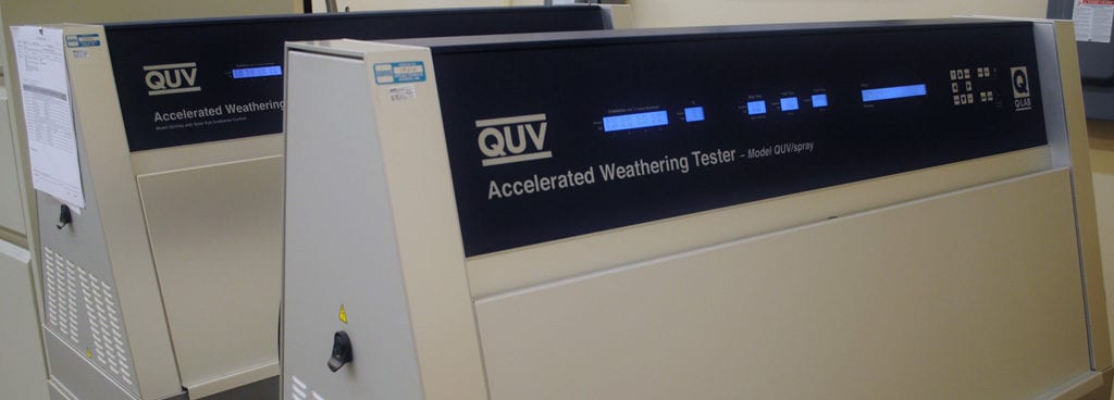 Accelerated Uv Testing Chart