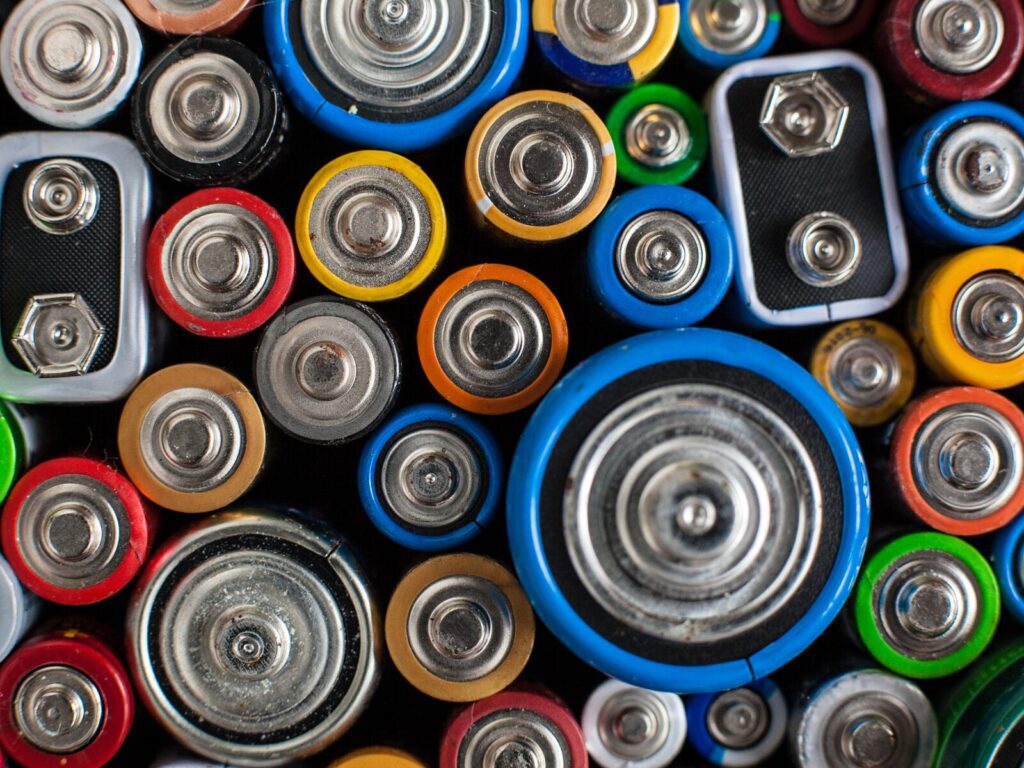 A collection of batteries
