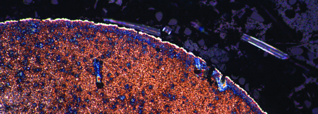 Microstructure of Sample Material