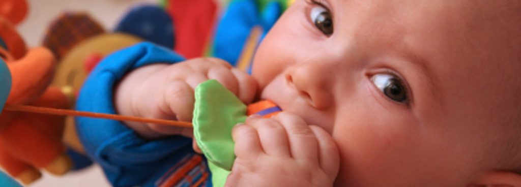 Baby chewing on toy - Lead Testing