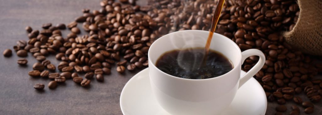 Coffee cup and coffee beans - Acrylamide Testing