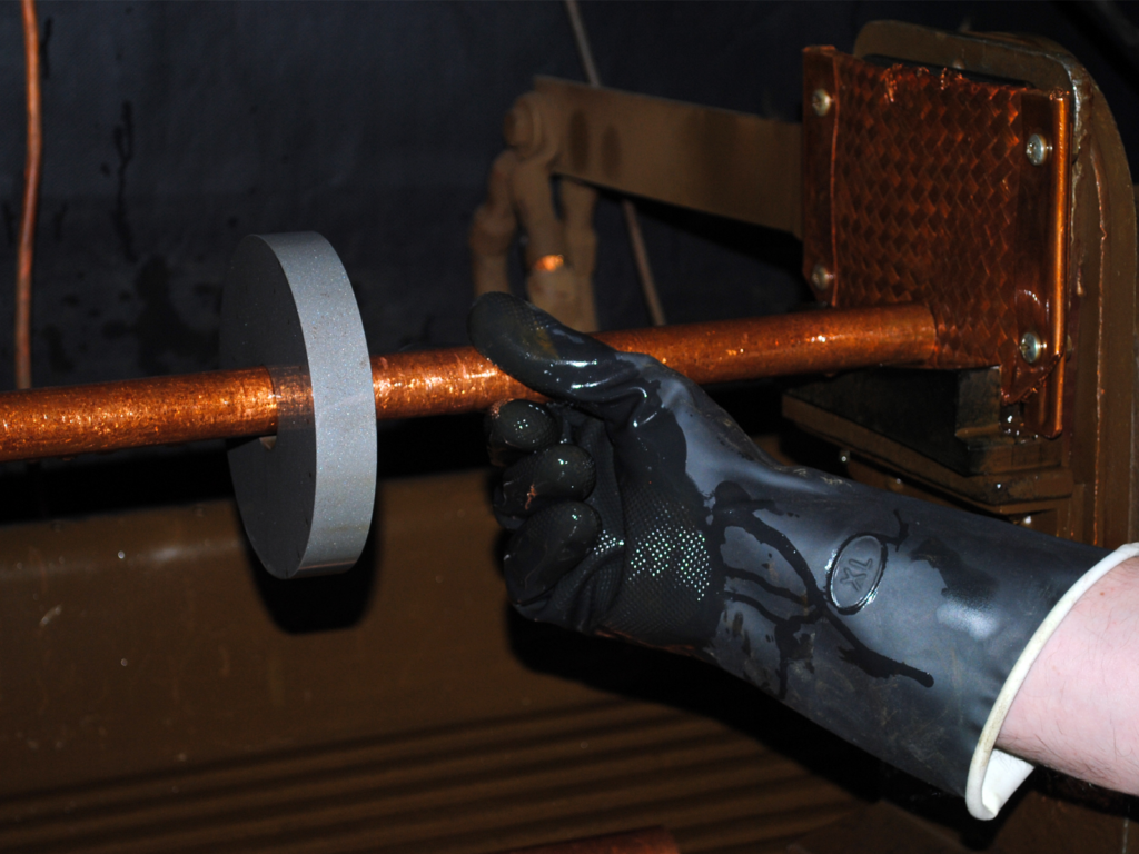 Magnetic particle inspection