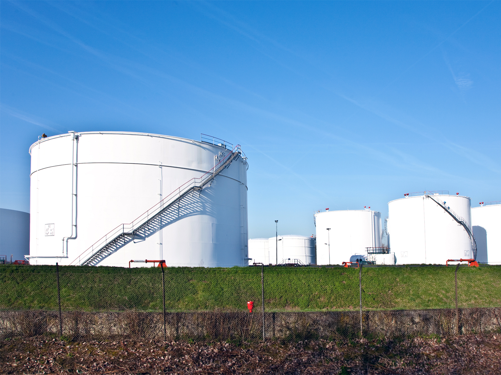 Farm of Storage Tanks