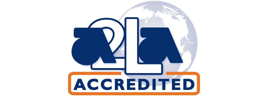 A2LA Re-accreditation