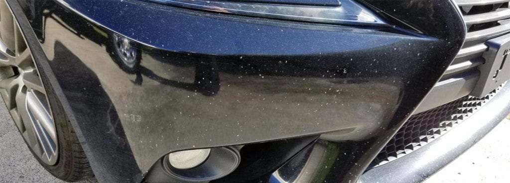 Vehicle Coating Negatively Impacted by an Insufficient Stone Chip Resistance