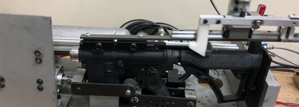 Custom Fixture that Applies Uniform Cycles of Forces to Testing Sample