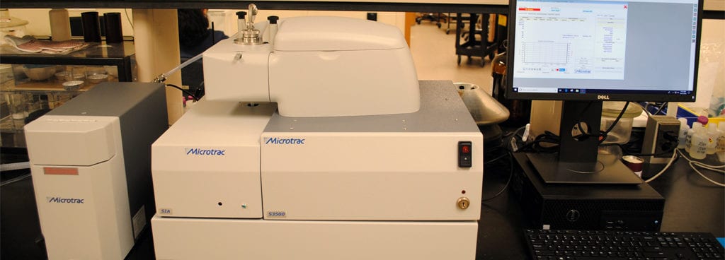 ATS' Chemical Analysis Lab is Highly Experienced in Performing Particle Size Analysis