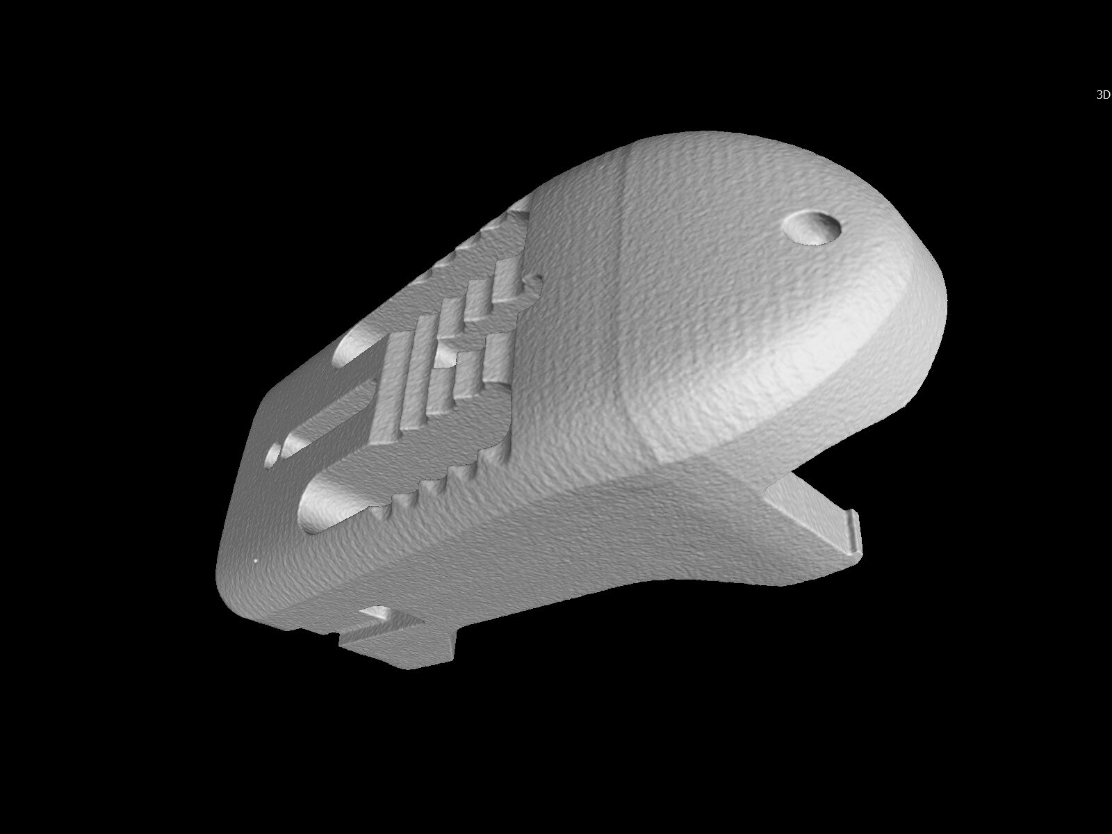 Computed tomography scan of a part