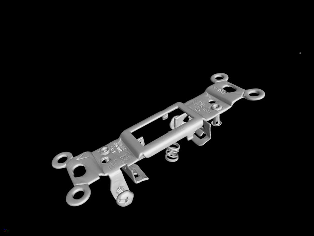 Computed tomography scan of a light switch