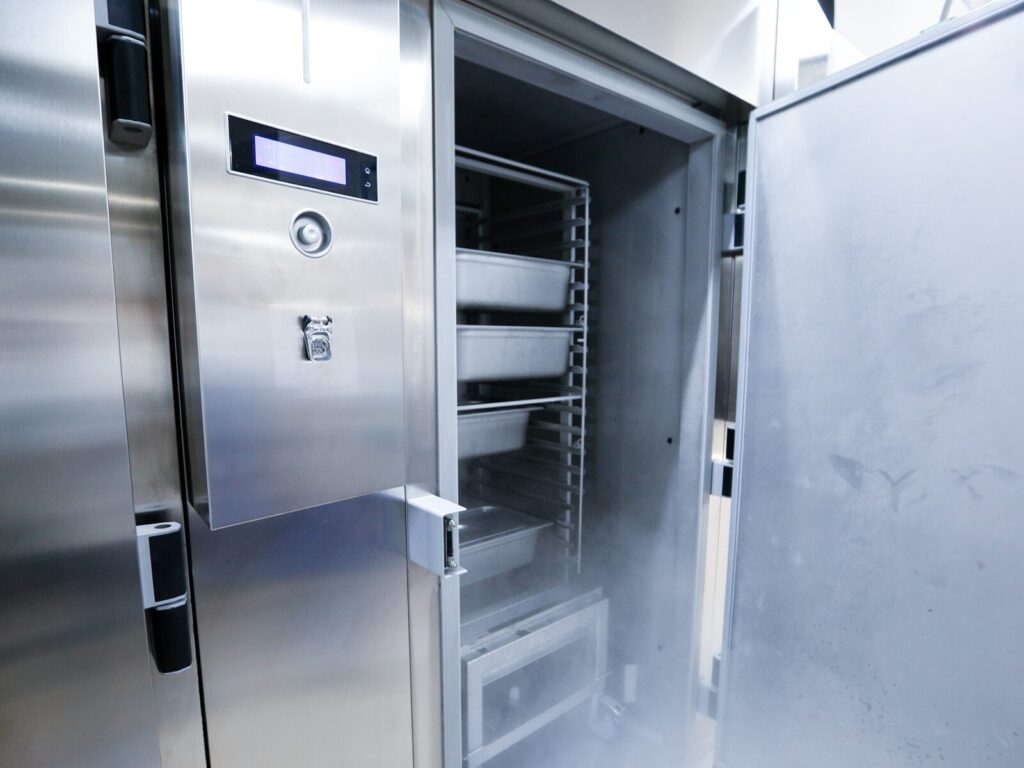 Industrial freezer and refrigeration unit