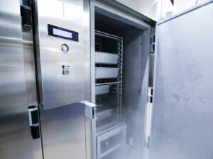 Industrial freezer and refrigeration unit