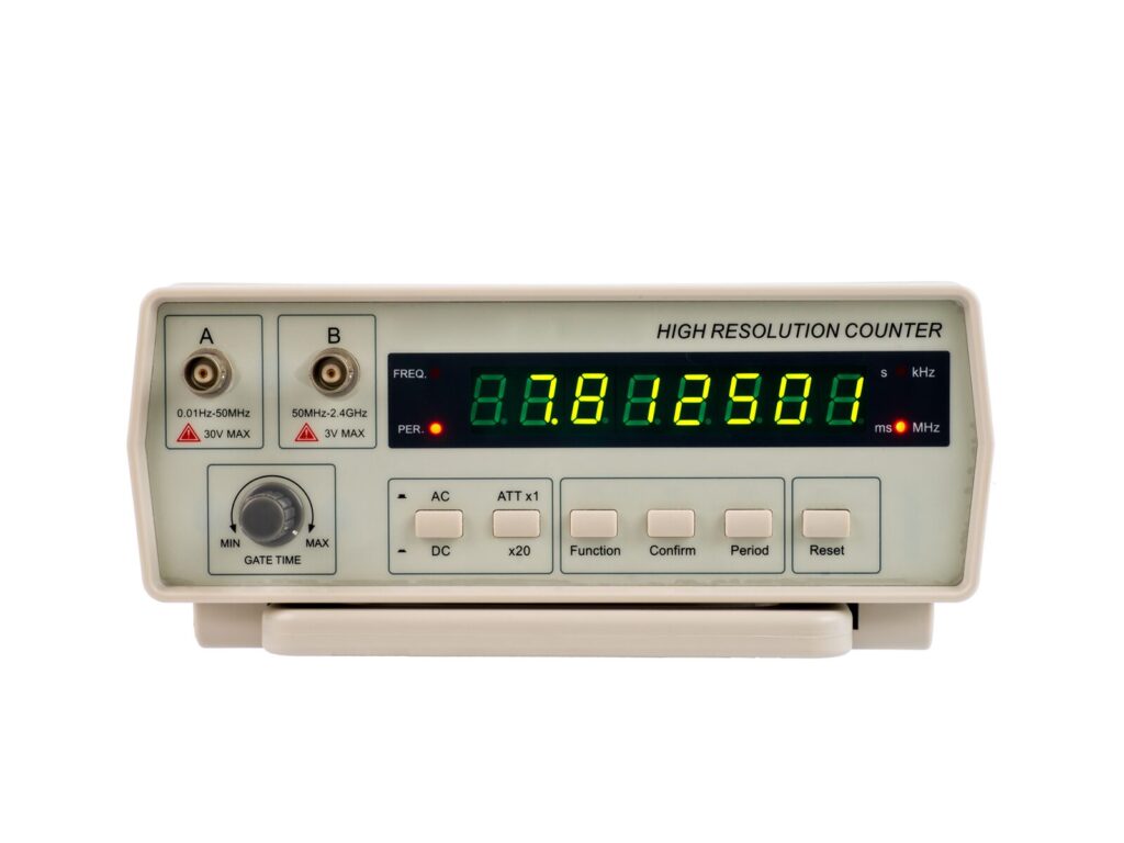 High resolution frequency counter