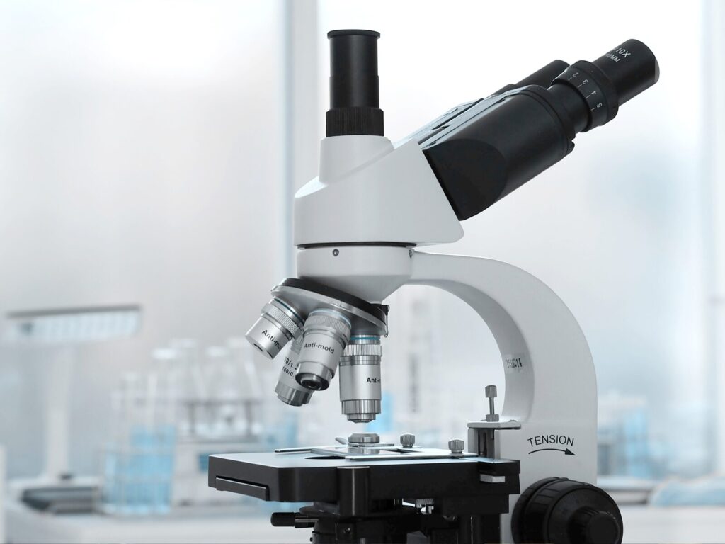 Lab microscope
