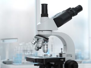 Lab microscope