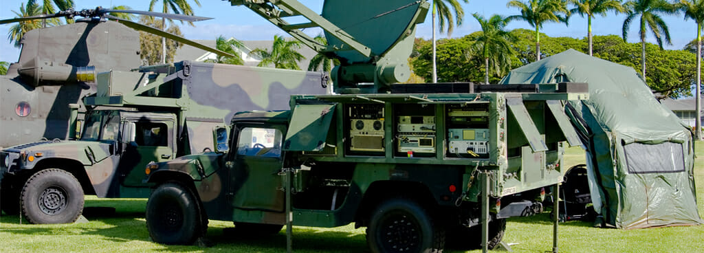 Communications Vehicle Tested to ITAR Standards
