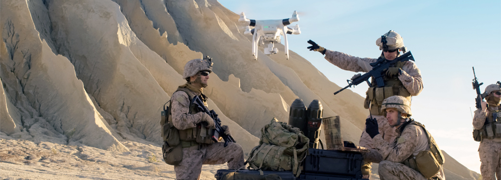 Military Personnel Using ITAR-Compliant Materiel