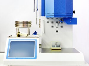 A plastometer or melt mass flow index (MFI) tester