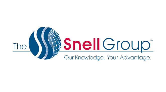 The Snell Group logo with the subtitle "Our knowledge. Your Advantage."