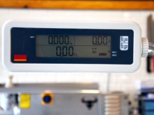 Digital scale display