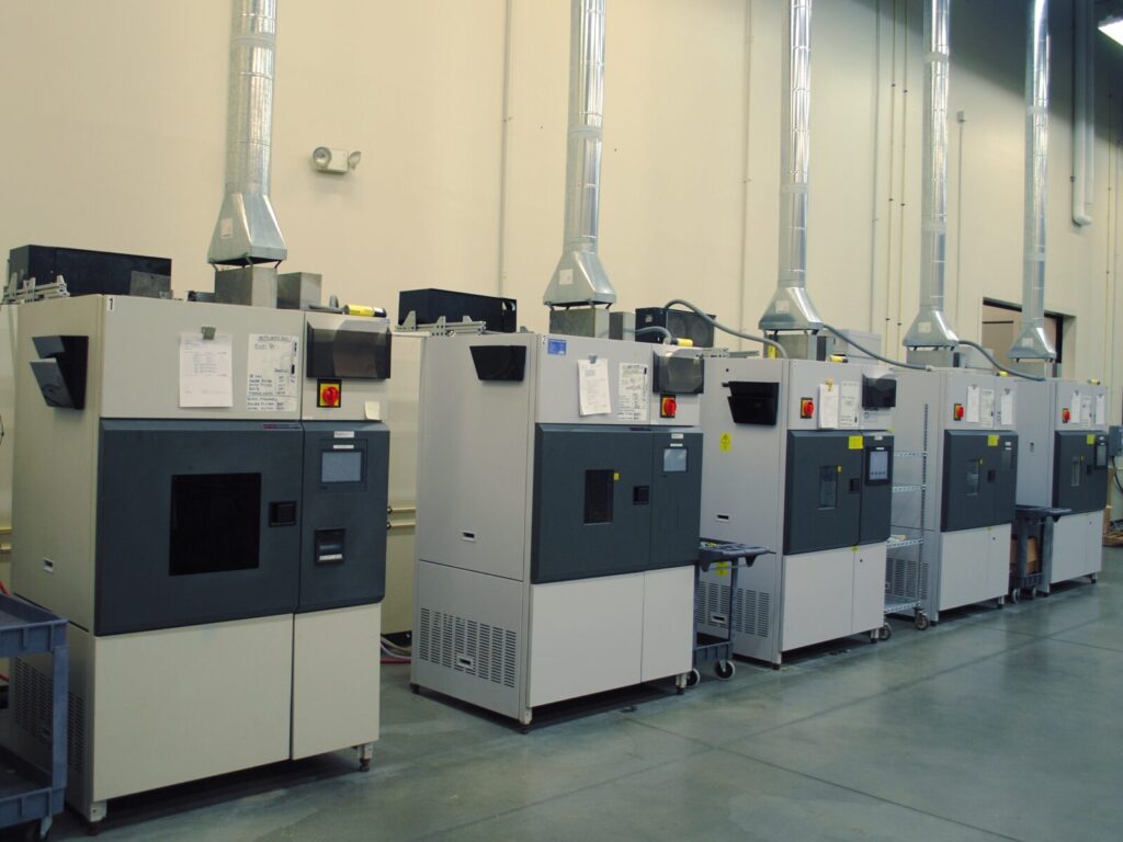 A series of Xenon chambers for UV weathering tests