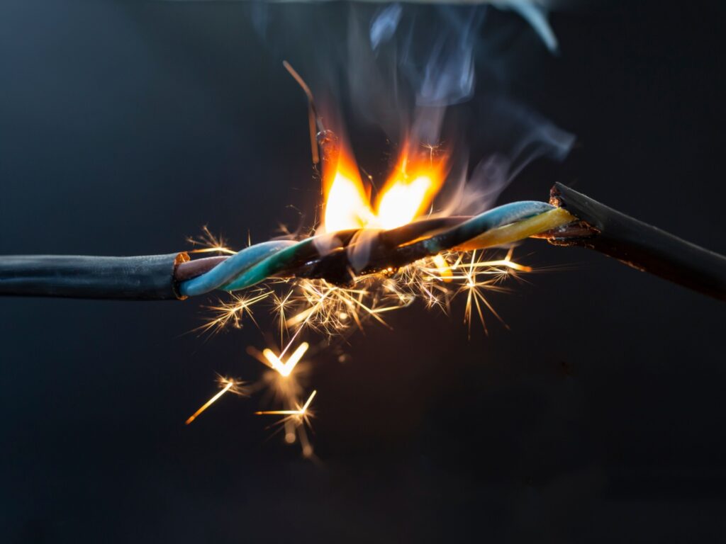 electrical fire