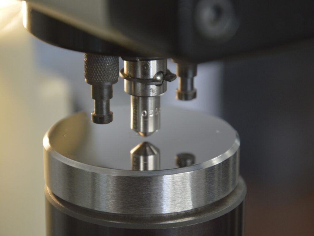 Vickers hardness test