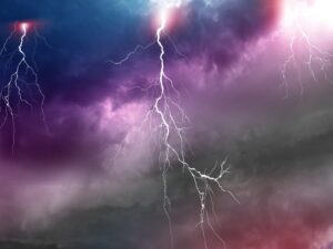 lightning strike