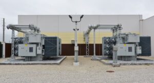 gray and black industrial power generators