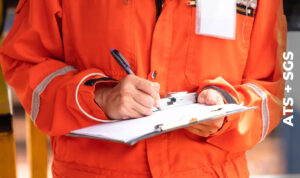 Technician updates an inspection checklist